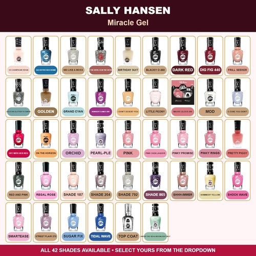 Sally hansen miracle gel - sally,